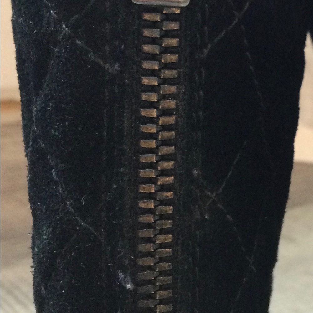 Aquatalia designer leather moto boots - Picture 4 of 9